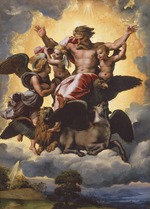 Raphael (Raffaello Sanzio da Urbino) - The Vision of Ezekiel