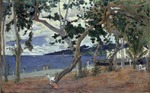 Gauguin, Paul Eugéne Henri - At the seashore, Martinique