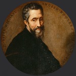 Floris, Frans, the Elder - Portrait of Michelangelo Buonarroti