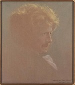 Kaufmann, Leon - Portrait of Ignacy Jan Paderewski (Hommage au Grand Polonais)