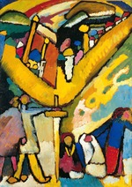 Kandinsky, Wassily Vasilyevich - Studie für Improvisation 8