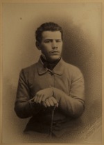 Dyagovchenko, Ivan Grigoryevich - Portrait of the author Count Lev Nikolayevich Tolstoy (1828-1910)