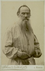 Scherer, Nabholz & Co. - Portrait of the author Count Lev Nikolayevich Tolstoy (1828-1910)