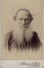Scherer, Nabholz & Co. - Portrait of the author Count Lev Nikolayevich Tolstoy (1828-1910)