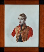 Klünder, Alexander Ivanovich - Portrait of Pyotr Pavlovich Godein (1814-1850)