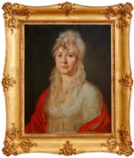 Anonymous - Portrait of Elizaveta Alexeevna Arsenyeva, née Stolypina (1773-1845)