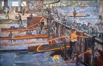 Pavlov, Semyon Andreevich - The hot rolling workshop of the Red Nail Maker's Factory in Leningrad