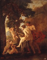 Poussin, Nicolas - Venus, Faun and Putti