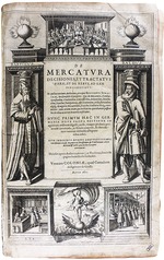 Anonymous - Title page of De Marcatura by Benvenuto Stracca