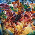 Boccioni, Umberto - Elasticity (Elasticità)