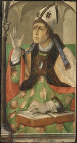 Wassenhove (Justus van Gent), Joos van - Augustine of Hippo
