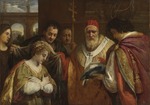Cortona, Pietro da - Saint Domitilla Receiving the Veil from Pope Clement I
