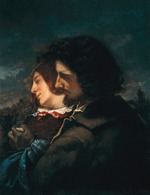 Courbet, Gustave - Lovers in the Countryside (Les Amants dans la campagne)