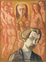 Bernard, Émile - Symbolic Self-Portrait (Vision)