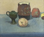 Bernard, Émile - Stoneware pots and apples