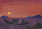 Roerich, Nicholas - And We Continue Fishing (from the Sancta series)
