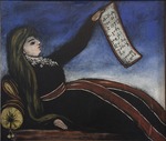 Pirosmani, Niko - Georgian woman on a couch