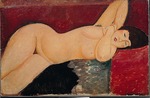 Modigliani, Amedeo - Nude lying (Nu couché) 