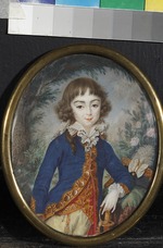 Viollier, Henri François Gabriel - Portrait of Alexander Ivanovich Ribeaupierre (1781-1865) as Child