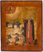 Russian icon - Saint Macarius of Unzha