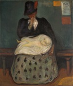Munch, Edvard - Inheritance (Child born with syphilis)