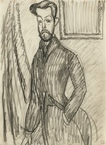Modigliani, Amedeo - Portrait of Paul Alexandre (1881-1968)