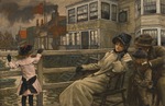 Tissot, James Jacques Joseph - Waiting for the ferry