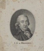 Gottschick, Johann Christian Benjamin - Portrait of Johann Gottfried von Herder (1744-1803)