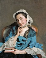 Liotard, Jean-Étienne - Portrait of Louise d'Épinay (1726-1783)