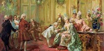 Paredes, Vicente García de - The presentation of the young Mozart to Mme de Pompadour at Versailles in 1763
