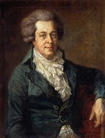 Edlinger, Johann Georg - Portrait of Wolfgang Amadeus Mozart