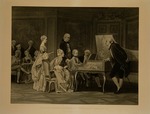 Anonymous - Mozart child perform before Emperor Francis I and Empress Maria Theresa