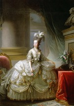 Vigée Le Brun, Louise Élisabeth -  Archduchess Marie Antoinette (1755-1793), Queen of France