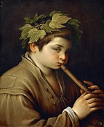 Bassano, Francesco, the Younger - Boy playing the Flute