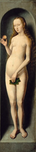 Memling, Hans - Eve. Side Wing of the Small Triptych of St. John the Baptist