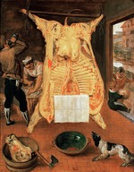 Cleve, Marten van, the Elder - The Slaughtered Ox
