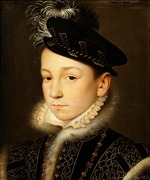 Clouet, François - Portrait of King Charles IX of France (1550-1574)