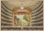 Anonymous - La Scala opera house in Milan, Festive Interior