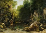 Courbet, Gustave - The Black Stream (Le ruisseau noir)