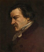 Courbet, Gustave - Portrait of Champfleury