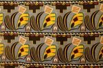 Bakst, LÃ©on - Textile design with American Indian motifs