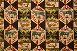 Bakst, LÃ©on - Textile design with American Indian motifs