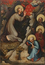 Master of Wittingau (Master of the Trebon Altarpiece) - Christ on the Mount of Olives