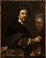Kupecky (Kupetzky), Jan (Johann) - Self-Portrait with Wife