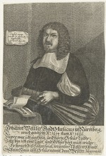 Leonard (Leonhard), Johann Friedrich - Portrait of the Nuremberg Town Musician Johann Wellter