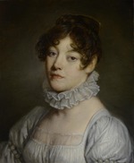 Greuze, Jean-Baptiste - Portrait of Countess Sophie of Ségur (1799-1874), née Rostopchina