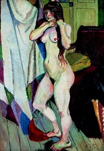 Utter, André - Suzanne Valadon Combing Her Hair