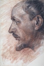Kasatkin, Nikolai Alexeyevich - Self-Portrait