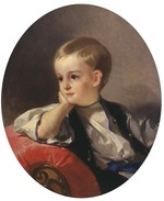 Makarov, Ivan Kosmich - Portrait of Count Bobrinsky as child