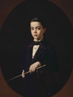 Tiutriumov, Nikanor Leontievich - Portrait of B.A. Naryshkin as child
